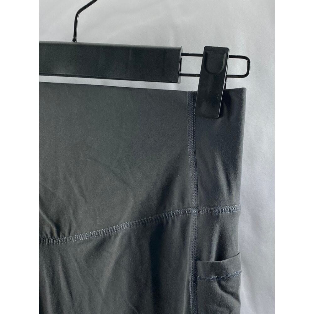 Unbranded Women's Gray Solid Side-Pocket High-Ris… - image 4